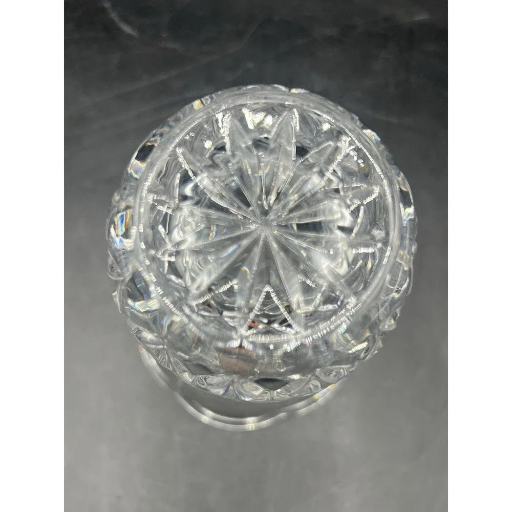 Vintage Gorham King Edward Crystal Vase 6.5